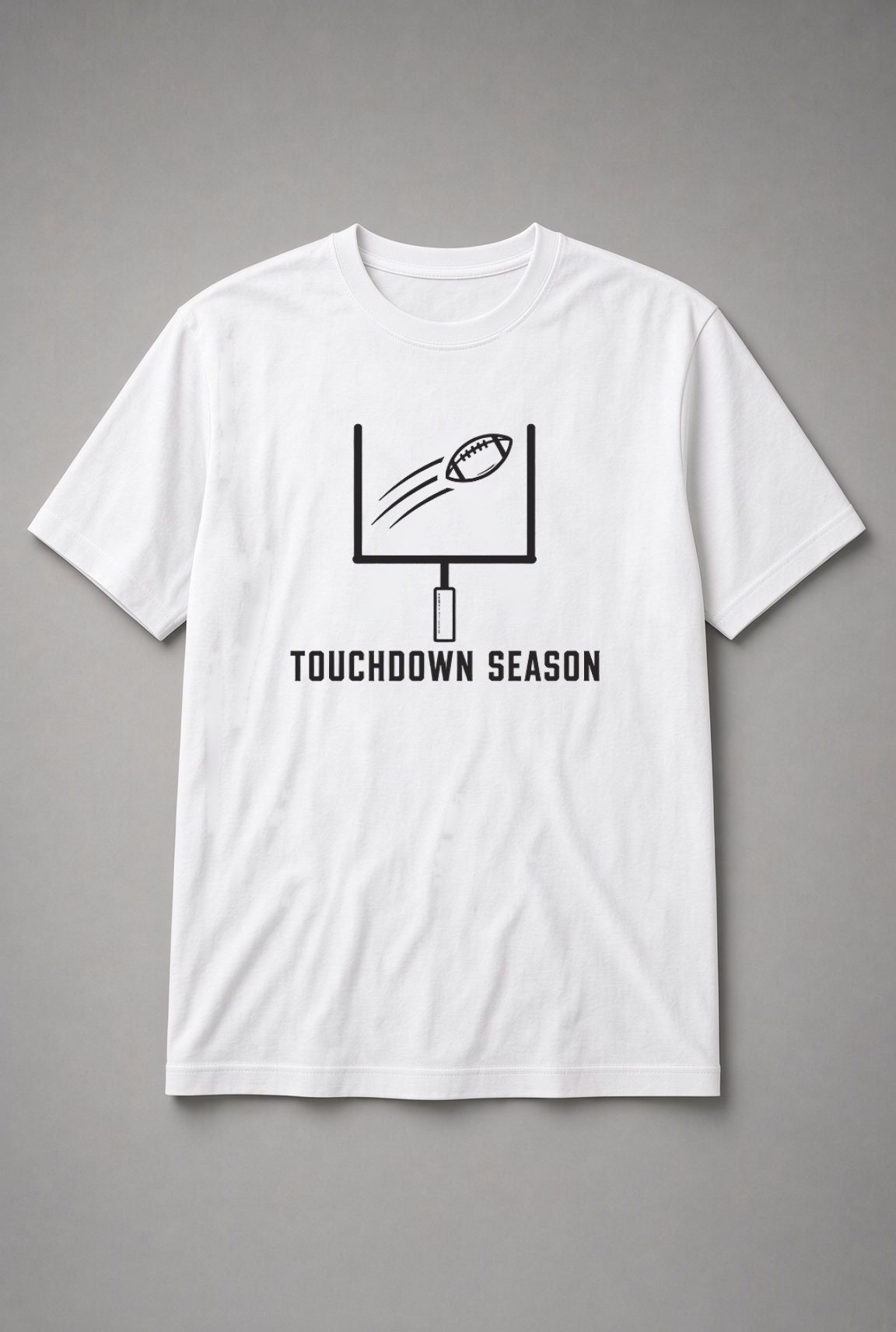 Touchdown Season Goalpost Unisex T-Shirt - White